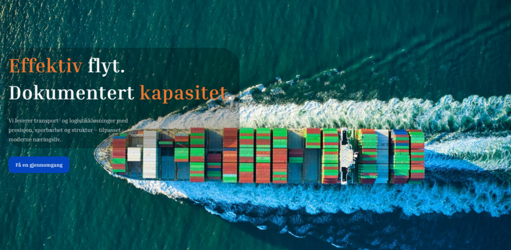 NordVest konseptnettside